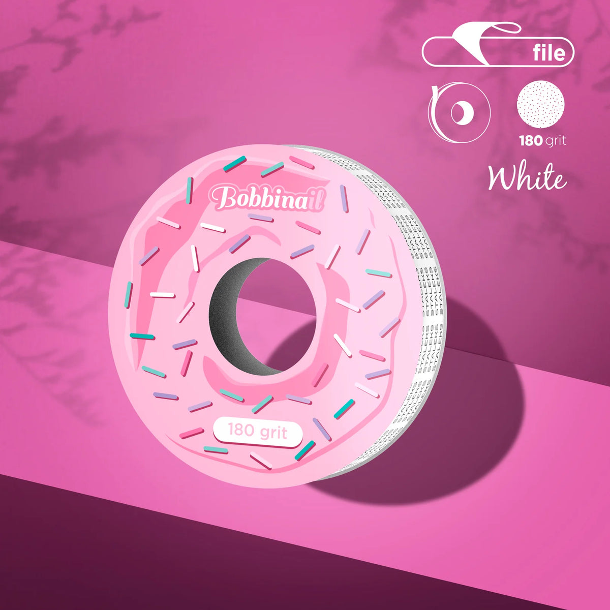 White disposable abrasive tape EXPERT (without pla