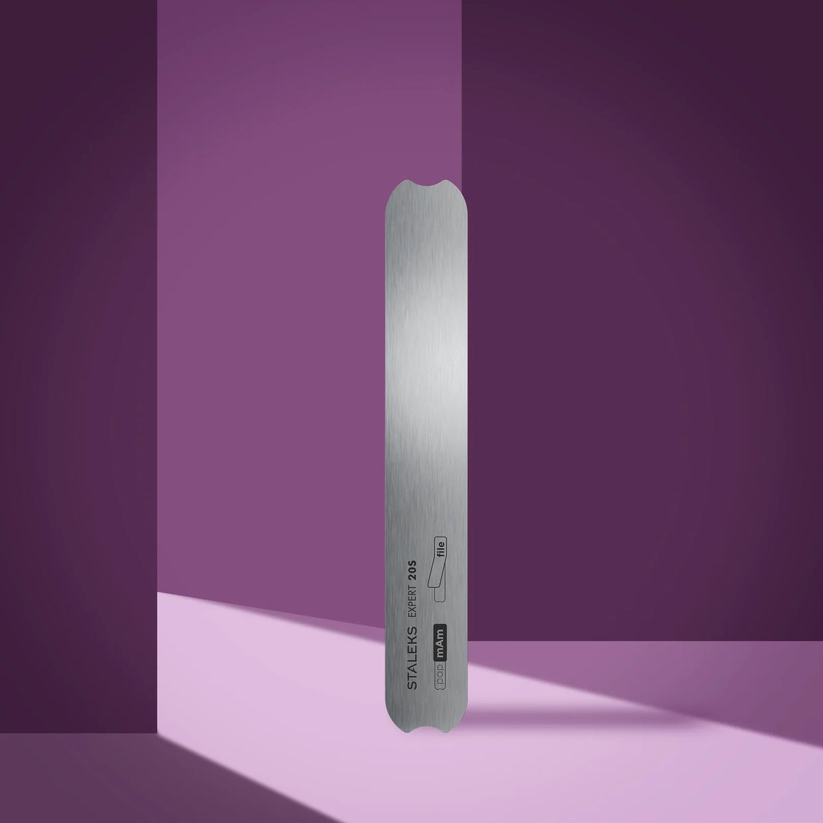 Nail file metal straight (base) EXPERT